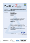 Zertifizierung QMS REHA 3.1